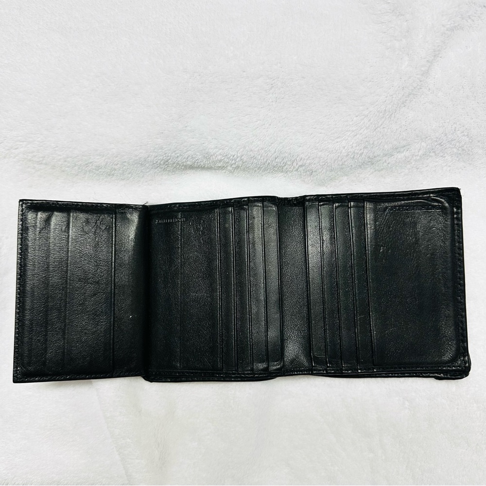 Burberry Black Key Card Holder Leather Accessory - Picture 2 of 11